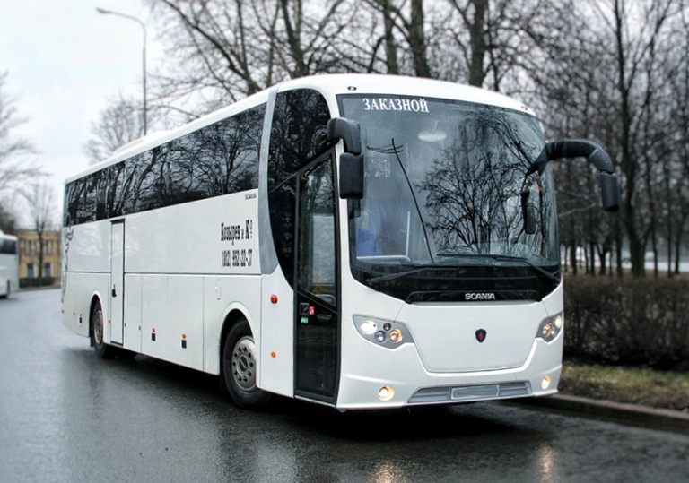 Машина скания автобус