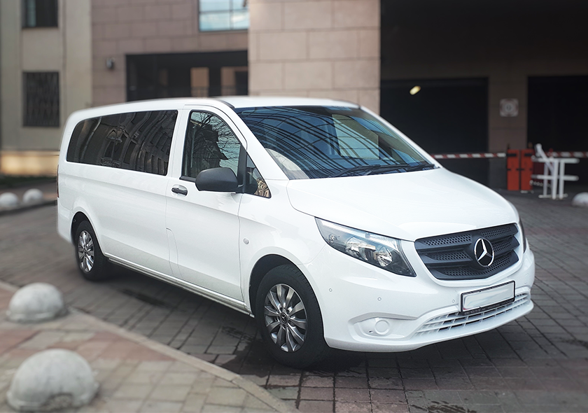 Заказ минивэнов  MERCEDES VITO